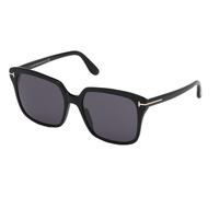 Tom Ford Faye -02 Ft 0788 Occhiali Da Sole Donna Nero Squadrato Grigio 56mm