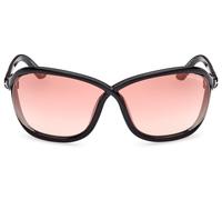 Tom Ford Fernanda Ft 1069 Occhiali Da Sole Donna Nero Geometrico Viola 68mm