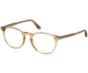 Tom Ford Ft 5401 Occhiali Da Vista Unisex Giallo Geometrico