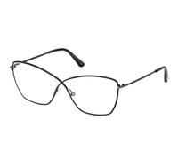 Tom Ford Ft 5518 Occhiali Da Vista Donna Nero Cat-eye 57mm