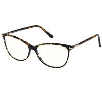 Tom Ford Ft 5616-b Occhiali Da Vista Unisex Avana Cat-eye