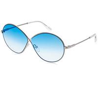 Tom Ford Ft0564-14X-Silber Gafas de Sol, Plateado (Silver), 64.0 para Mujer