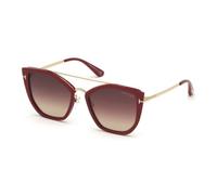 Tom Ford FT0648 75G Women's Sunglasses - Shiny Fuchsia Frame, Brown Mirror Lenses