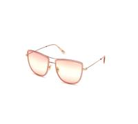 Tom Ford FT0759 28Z Women's Sunglasses - Shiny Rose Gold Frame, Pink Gradient Lenses