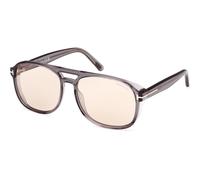 Tom Ford FT1022 20E Photochromic, Grigio, Acetate, Unisex occhiali da sole 58