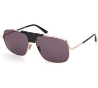 Tom Ford FT1096 TEX C62 28A - Shiny Rose Gold / Shiny Rose Gold