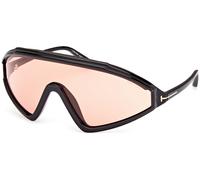 Tom Ford FT1121 LORNA C00 01E - Shiny Black / Shiny Black
