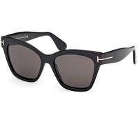 TOM FORD Occhiali da Sole FT1217 ELVIRA 01A Nero fumo Donna