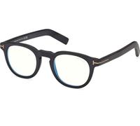 Tom Ford FT5629-B 002, Nero, Acetate, Uomini occhiali 50
