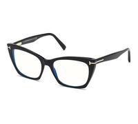 Tom Ford FT5709-B 001, Nero, Acetate, Donne occhiali 54