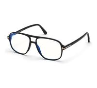 TOM FORD Uomo TOM FORD FT5737-B 001 Montature da vista Acetato Nero Squadrata Normale