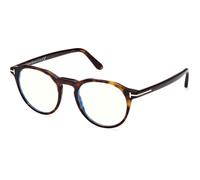 Tom Ford FT5833-B 052, Avana, Acetate, Uomini occhiali 49