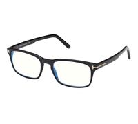 TOM FORD Uomo TOM FORD FT5938-B 001 Montature da vista Acetato Nero Squadrata Normale
