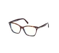 Tom Ford FT5949-B 052, Avana, Plastic, Donne occhiali 56