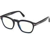 Tom Ford FT6033-B 001, Nero, Plastic, Uomini occhiali 51