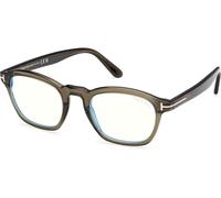 Tom Ford FT6033-B 096, Verde, Plastic, Uomini occhiali 51