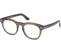Tom Ford FT6081-B 098, Verde, Plastic, Uomini occhiali 51