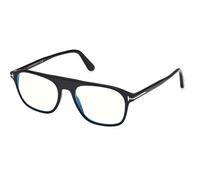 Tom Ford FT6167-B 001, Nero, Plastic, Uomini occhiali 53