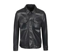 Tom Ford - Giacca Camicia in Pelle - - Jackets - Uomo - Blu - L