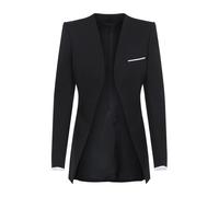 Tom Ford - Giacca in Lana e Seta Senza Colletto - - Jackets - Donna - Nero - S