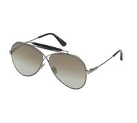 Tom Ford Holden Ft 0818 Occhiali Da Sole Unisex Rutenio Pilot Verde 60mm