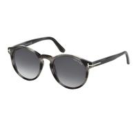 Tom Ford Ian-02 Ft 0591 Occhiali Da Sole Unisex Grigio Rotondo Grigio 51mm