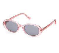Tom Ford Iggy FT1364 72A, Rosa, Plastic, Donne occhiali da sole 49