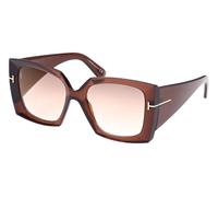 Tom Ford Jacquetta Ft 0921 Occhiali Da Sole Donna Marrone Farfalla Marrone 54mm