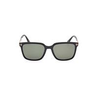 Tom Ford Jochem Ft1183 Occhiali Da Sole Unisex Nero Squadrato Verde 56mm