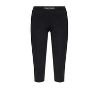 Tom Ford - Pantaloni Neri con Logo Unico - - Trousers - Donna - Nero - M
