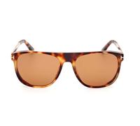 Tom Ford Lionel-02 Ft 1105 Occhiali Da Sole Uomo Avana Squadrato Marrone 55mm