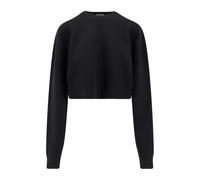 Tom Ford - Maglione Nero a Coste Crop Fit - - Knitwear - Donna - Nero - S