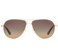 Tom Ford Marko Ft 0144 Occhiali Da Sole Uomo Acciaio Pilot Marrone 58mm Polarizzato
