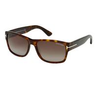 Tom Ford Mason Ft 0445 Occhiali Da Sole Uomo Avana Squadrato Grigio 56mm
