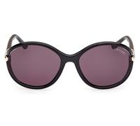 Tom Ford Melody Ft 1090 Occhiali Da Sole Donna Nero Rotondo Grigio 59mm