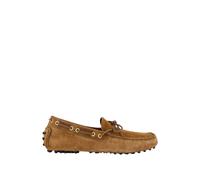 Tom Ford - Mocassini Driver in Camoscio Whiskey Scuro - - Shoes - Uomo - Marrone - 40 EU