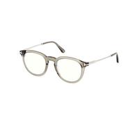 Tom Ford Montatura FT5905-B BLUE BLOCK Shiny Dark Green 49/21/145 uomo