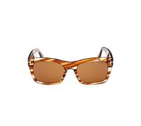 Tom Ford Nico Ft 1062 Occhiali Da Sole Uomo Avana Geometrico Marrone 56mm