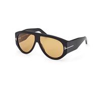 Tom Ford Occhiali da Sole BRONSON FT 1044 SHINY BLACK/BROWN 60/12/140 uomo