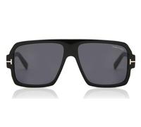 Tom Ford Occhiali da Sole CAMDEN FT 0933 SHINY BLACK/GREY 58/15/145 unisex