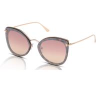Tom Ford Occhiali Da Sole Donna Charlotte FT0657 55Z Havana/Rose Peach