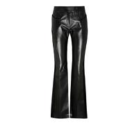 Tom Ford - Pantaloni neri in pelle a zampa - - Trousers - Donna - Nero - S