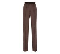 Tom Ford - Pantaloni Pigiama in Seta Stretch - - Nightwear & Lounge - Donna - Marrone - S
