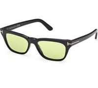 Tom Ford Penn 02 FT1362 01N, Nero, Plastic, Unisex occhiali da sole 53