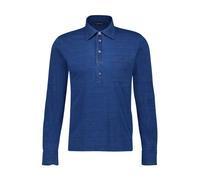 Tom Ford - Polo a Maniche Lunghe in Cotone - - Tops - Uomo - Blu - M