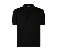 Tom Ford - Polo Nero con Stile Classico - - Tops - Uomo - Nero - M
