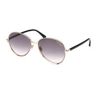Tom Ford Rio Ft 1028 Occhiali Da Sole Donna Acciaio Pilot Grigio 59mm