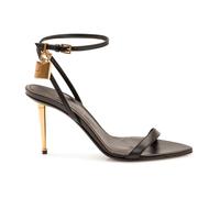 Tom Ford - Sandalo Nudo a Punta con Lucchetto 85mm - - Shoes - Donna - Nero - 38 EU