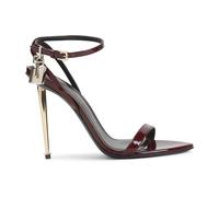 Tom Ford - Sandalo Nudo a Punta con Lucchetto - - Shoes - Donna - Rosso - 38 EU