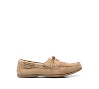 Tom Ford - Scarpe da Barca in Pelle Beige con Lacci - - Shoes - Uomo - Beige - 40 EU